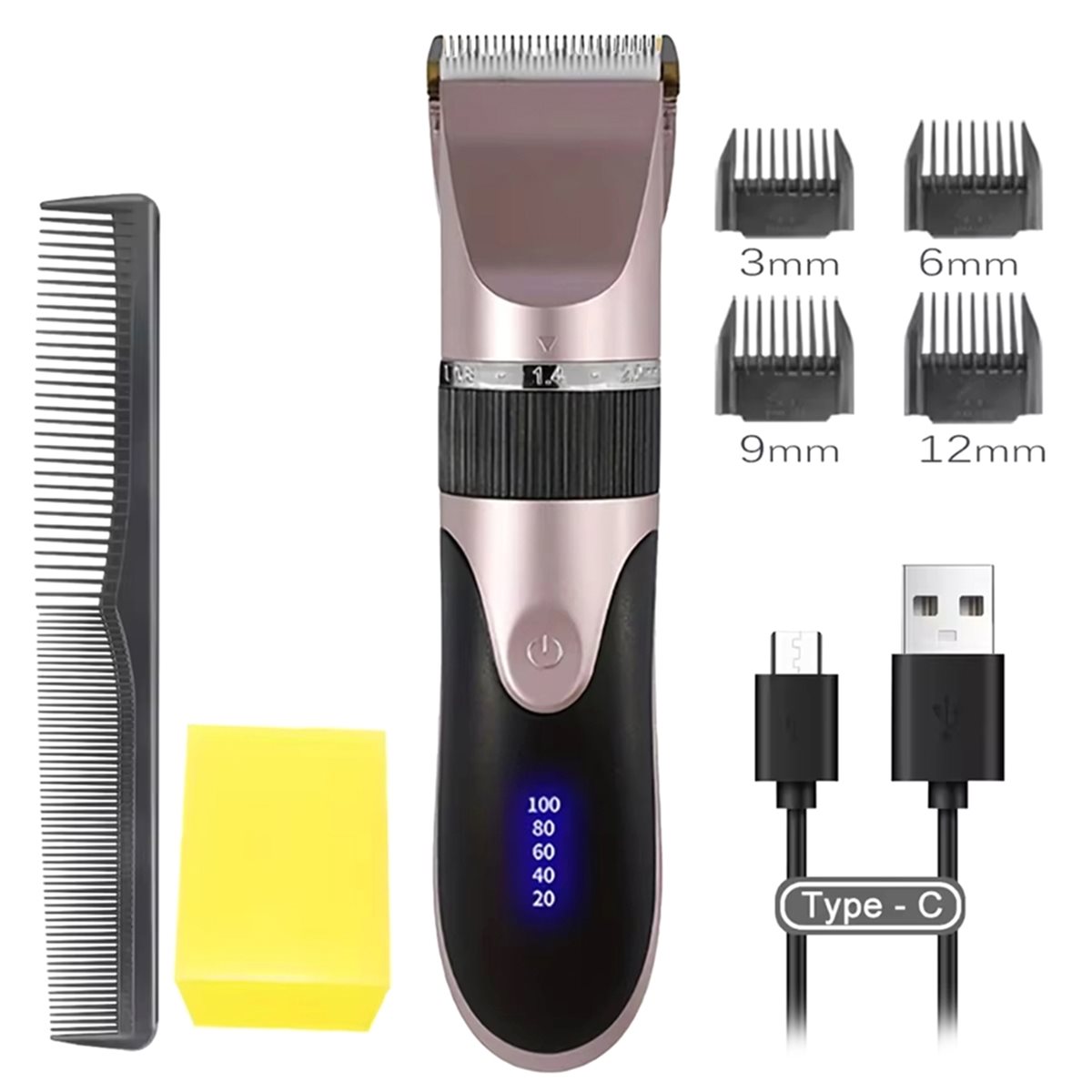Body Trimmer - L70A Hair Clipper Trimmer with Comb