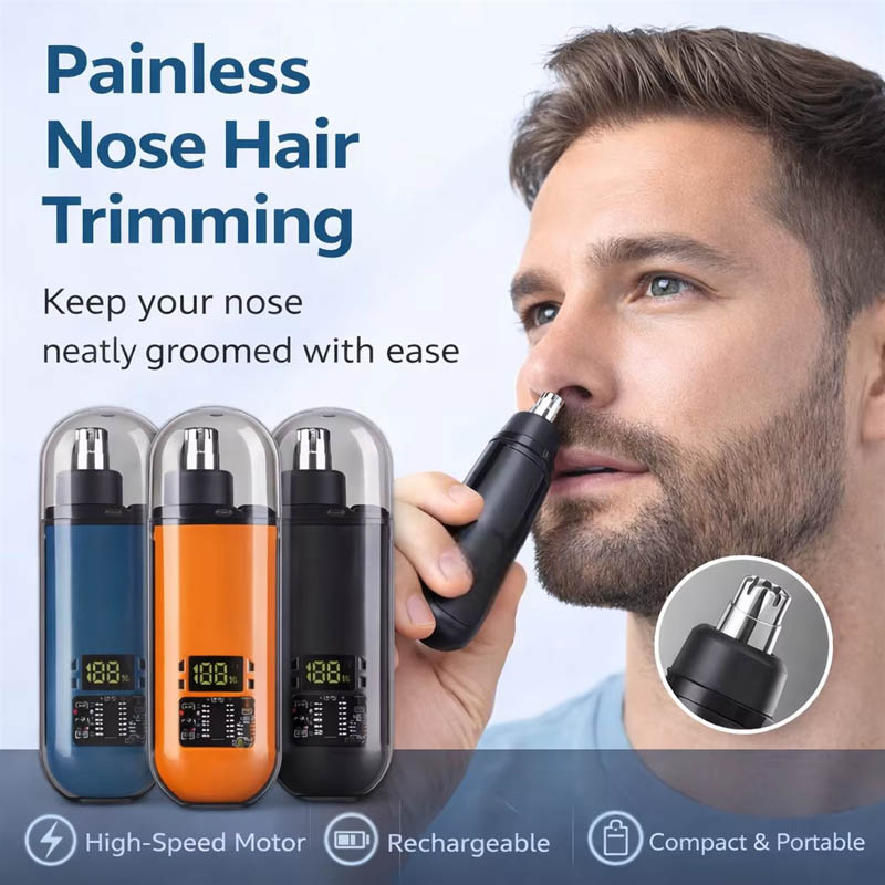Nose Ear Hair Trimmer USB Rech - Nose Trimmer 评论和价格