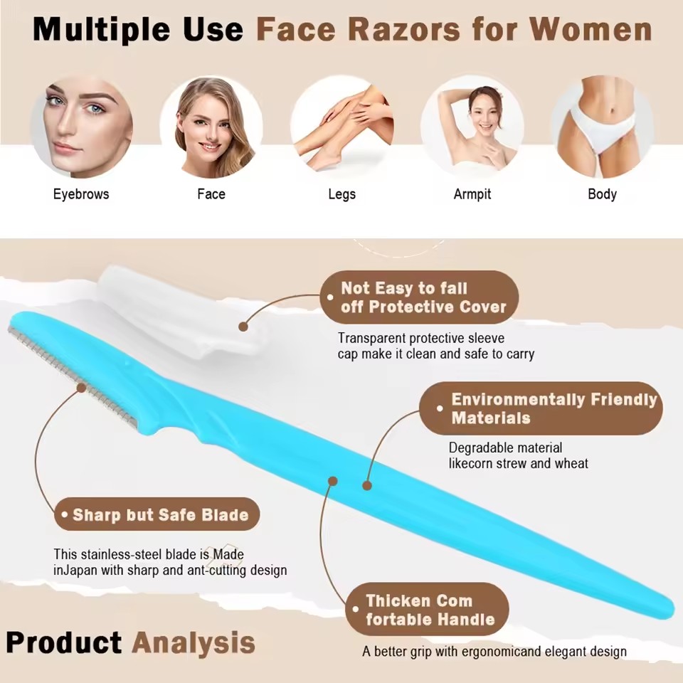 5/10/30/40pcsbrow Razor and Fa - Hair Clipper 评论和价格