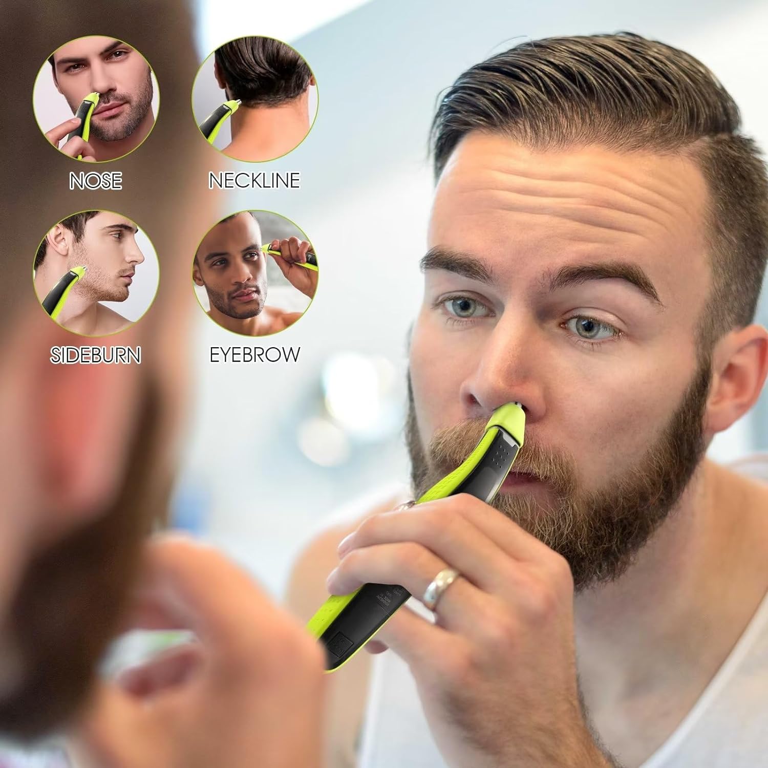 YUKU Nose Hair Trimmer Replace - Nose Trimmer 评论和价格