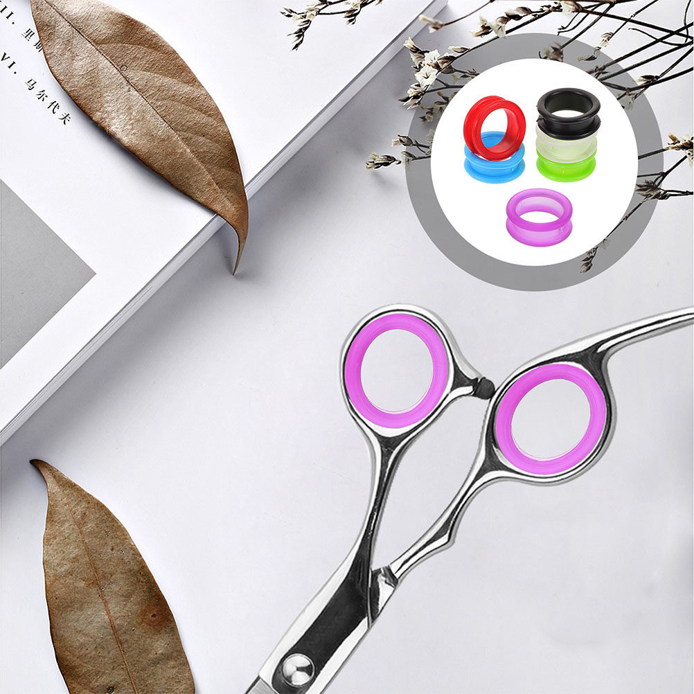 18Pcs Soft Silicone Scissors F - Grooming Scissors 评论和价格