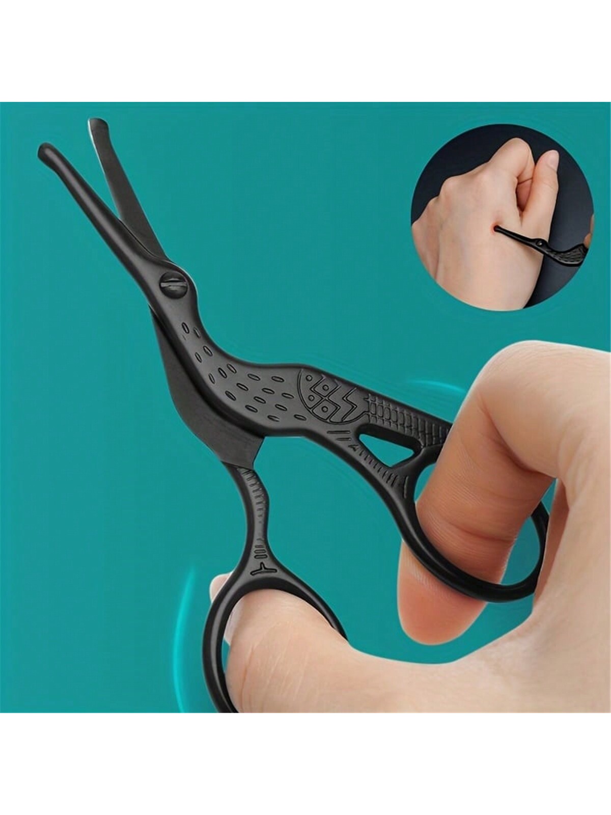Nose Hair Scissors, Stainless  - Nose Trimmer 评论和价格