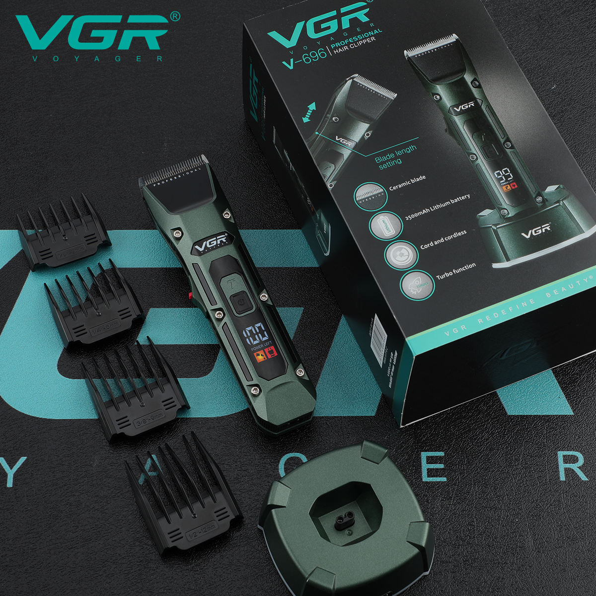 VGR V-696 New metal Popular Sa - Electric Shaver Rotary 评论和价格